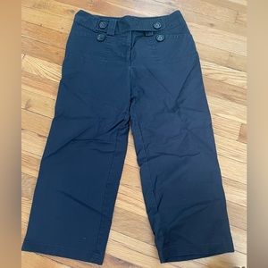 Navy blue cropped/capris pants